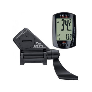 Cateye Strada Double Wireless CC-RD400DW - Black