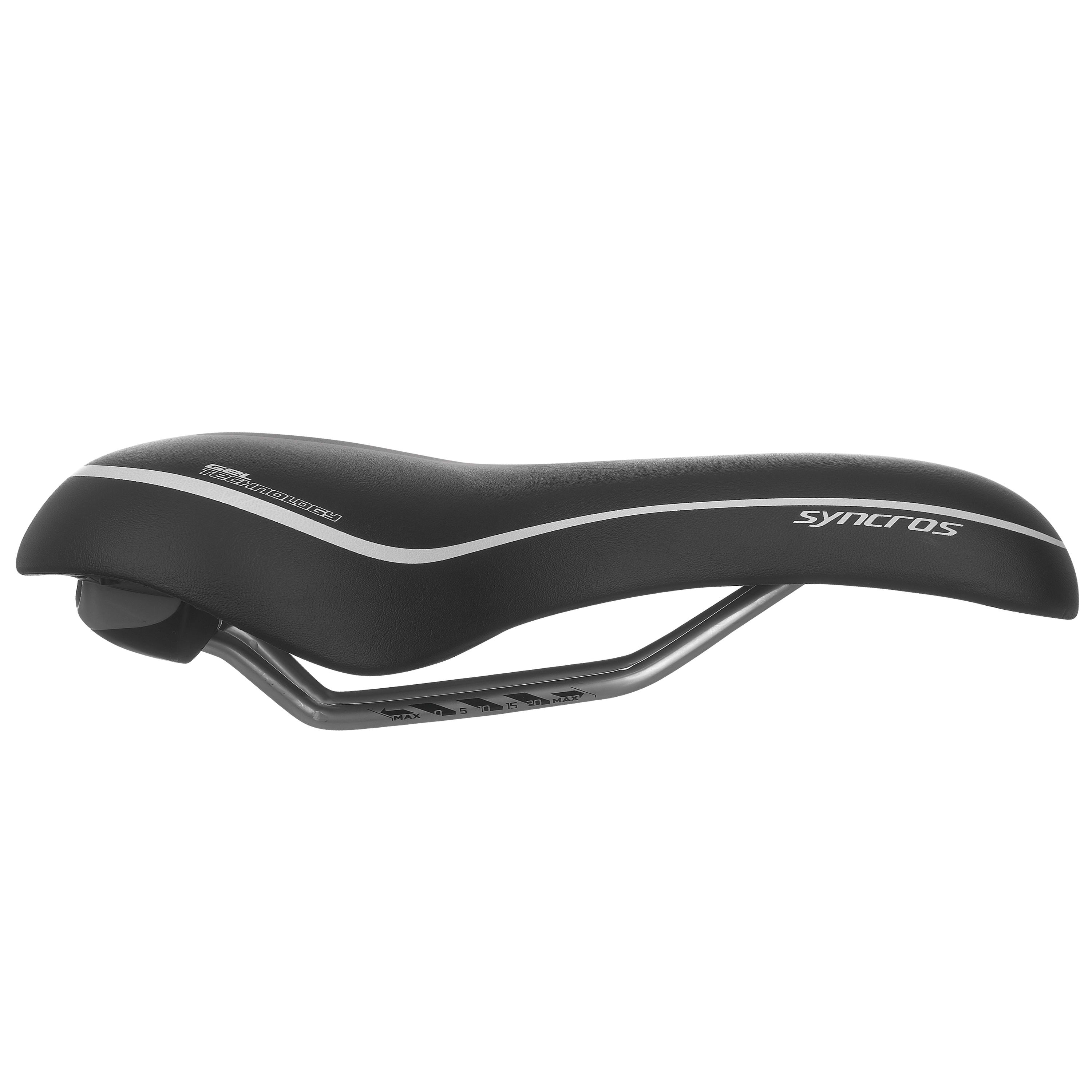 Syncros Urban Comfort 1.5 Gel Saddle Mens - Black