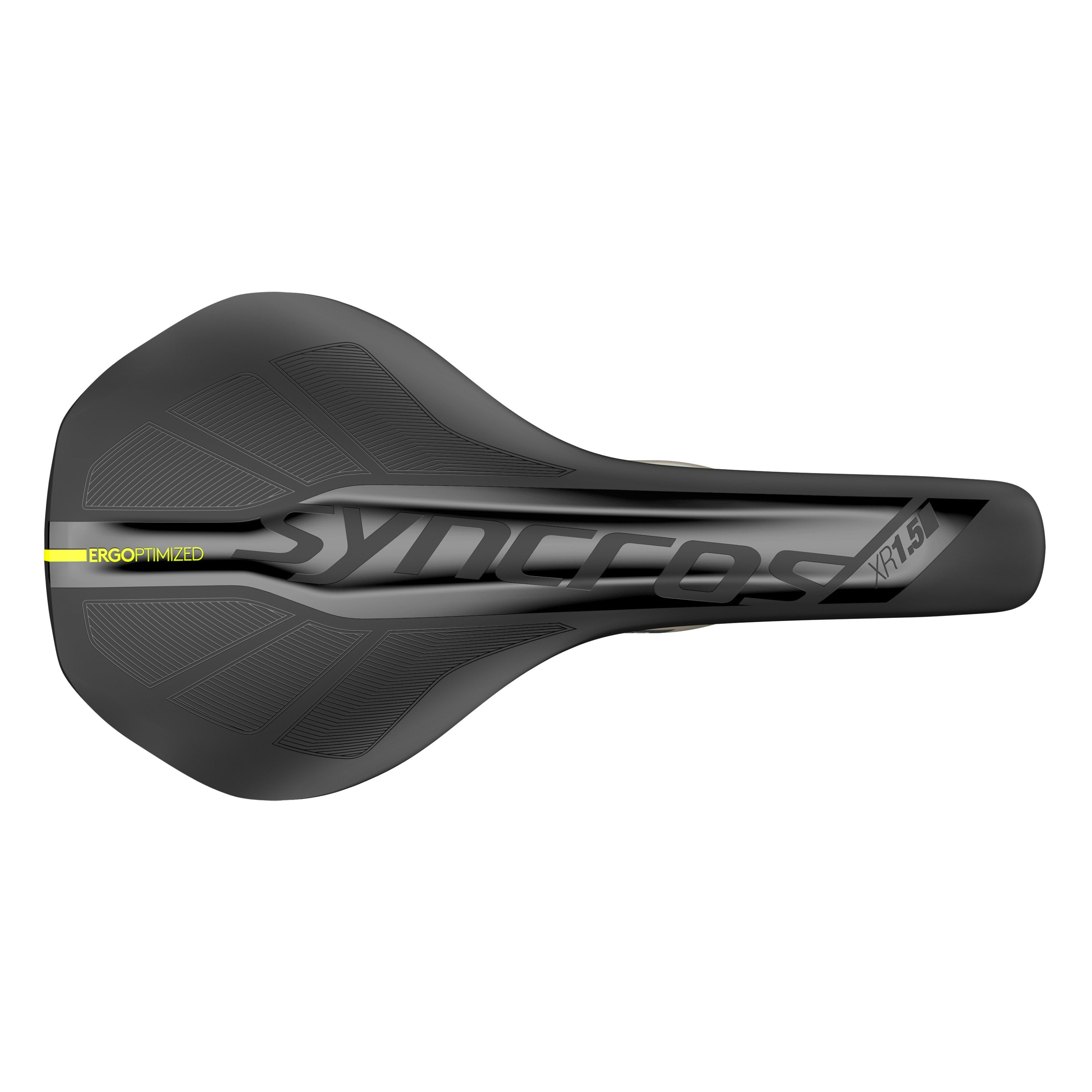 Syncros XR 1.5 Saddle - Black / Sulphur Yellow