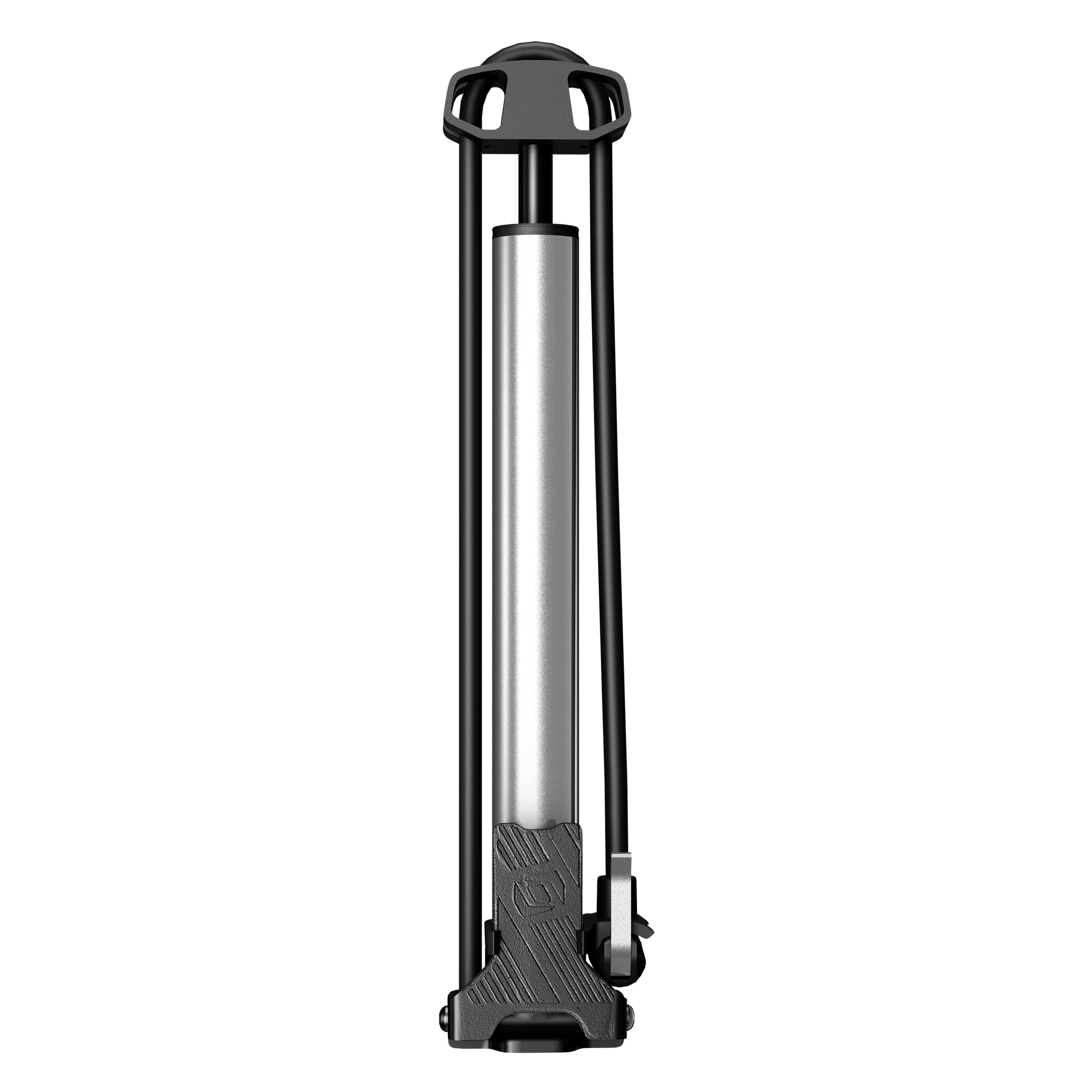 Syncros HV Micro Floor Pump - Satin Grey / Black