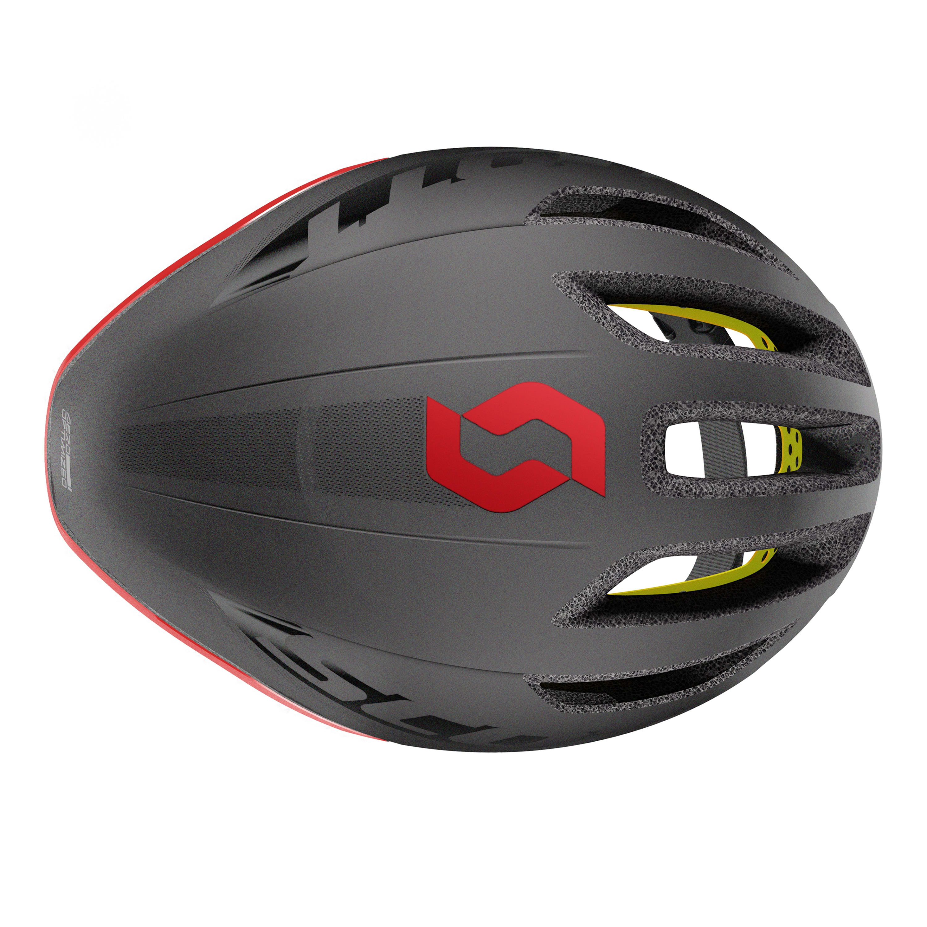 Scott Cadence Plus Mips Helmet - Dark Grey / Red