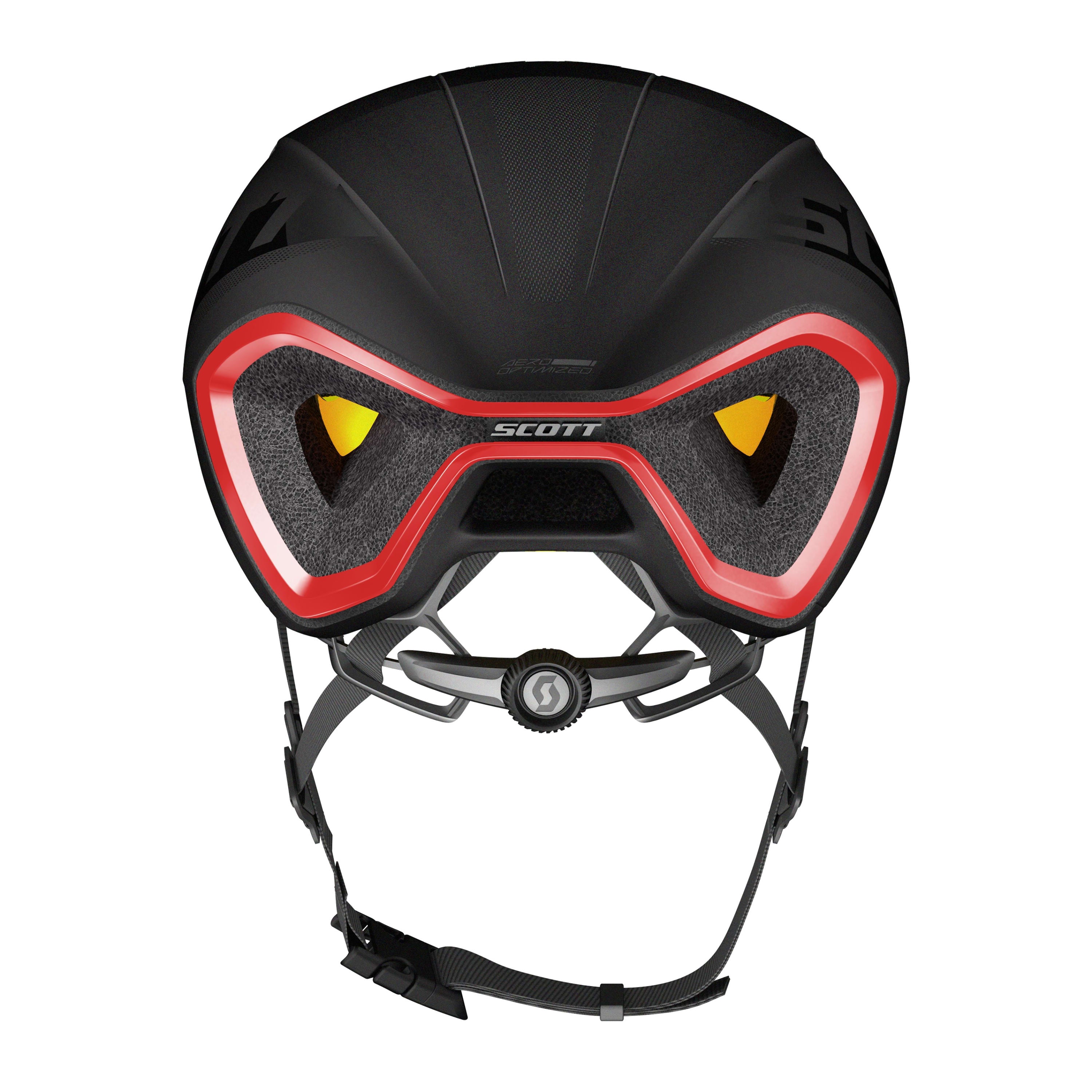 Scott Cadence Plus Mips Helmet - Dark Grey / Red
