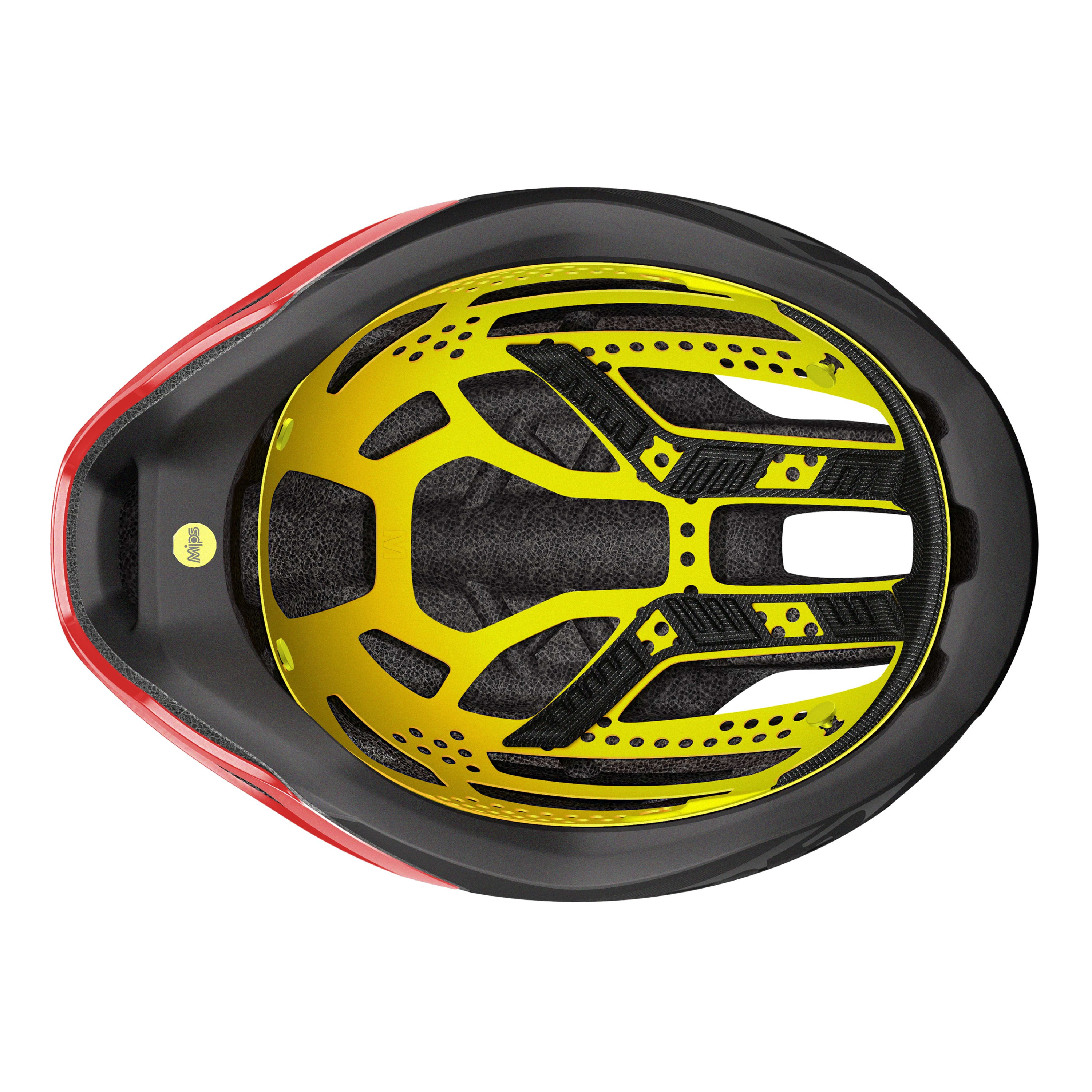 Scott Cadence Plus Mips Helmet - Dark Grey / Red