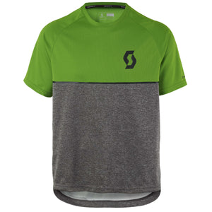 Scott Trail 70 Jersey - Online Green / Dark Grey Melange