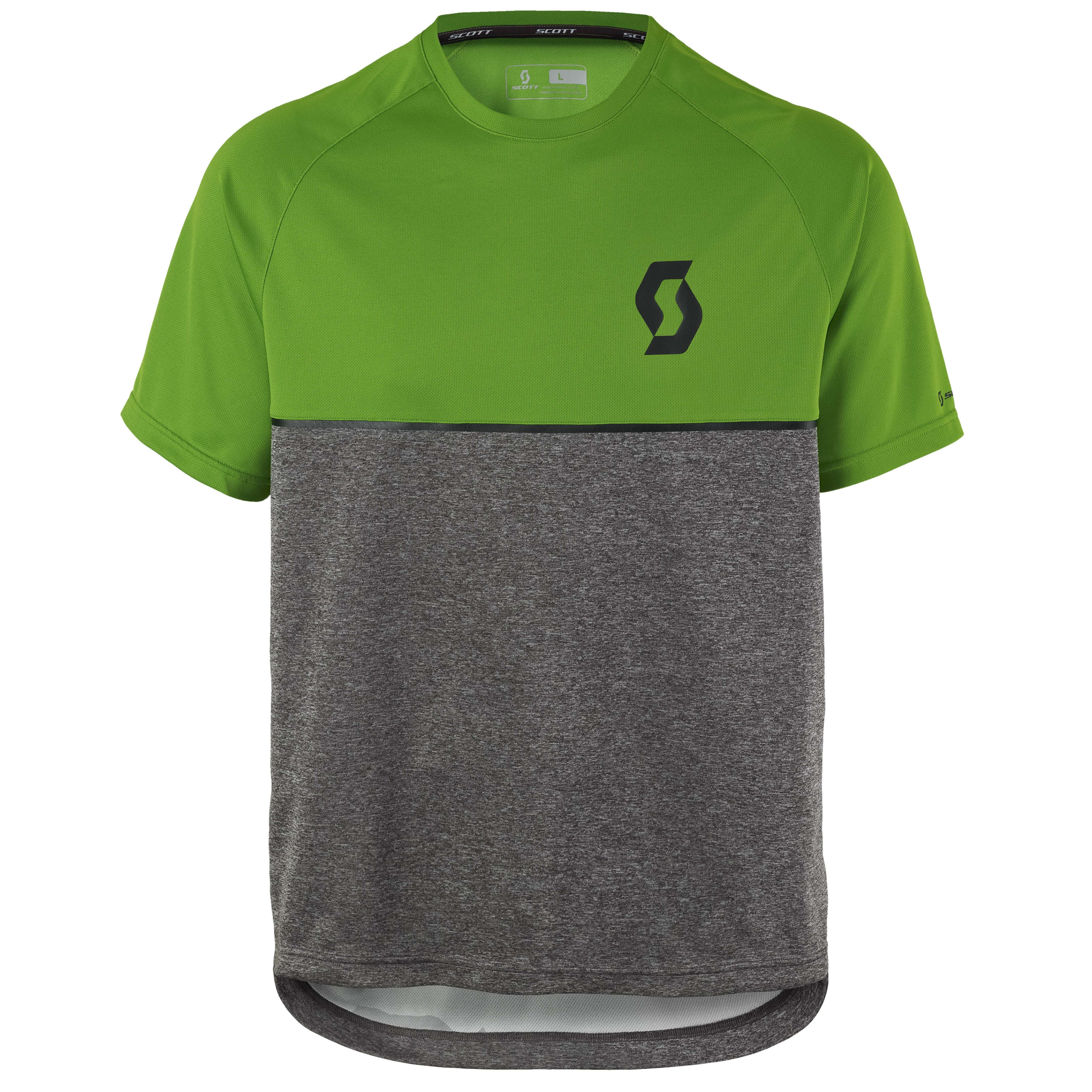 Scott Trail 70 Jersey - Online Green / Dark Grey Melange