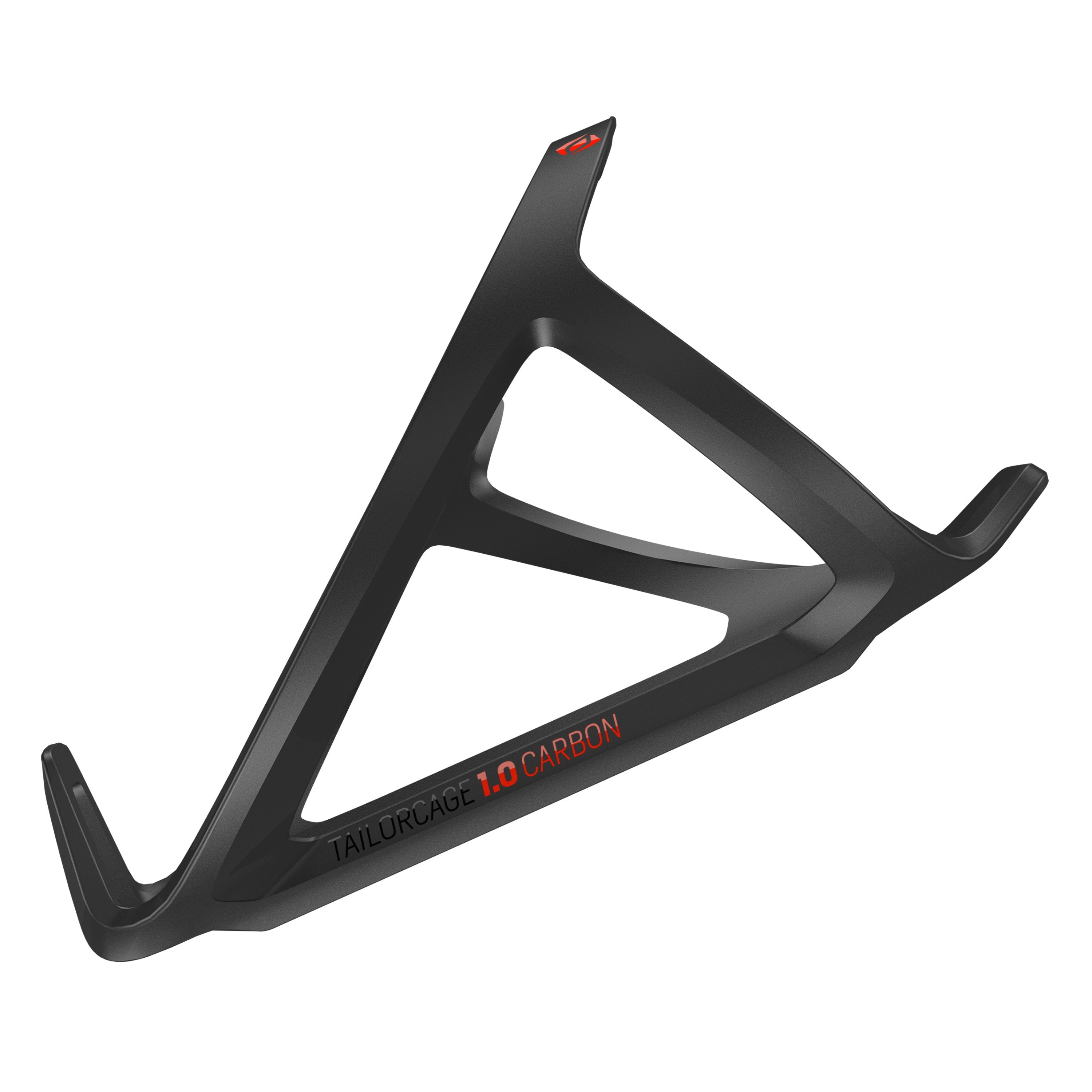 Syncros Bottle Cage Tailor Cage 1.0 Left Black/spicy Red - Black / Spicy Red