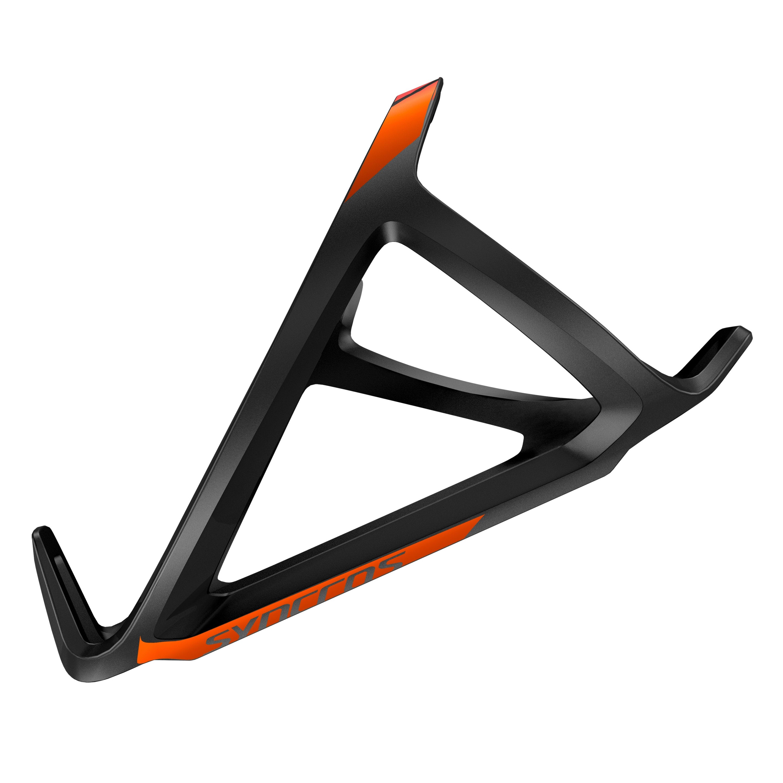 Syncros Tailor Cage 2.0 Left Hand Entry Bottle Cage - Black / Squad Orange