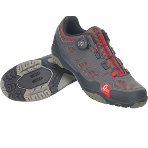 Scott Sport Crus-r Boa Shoes - Anthracite / Red
