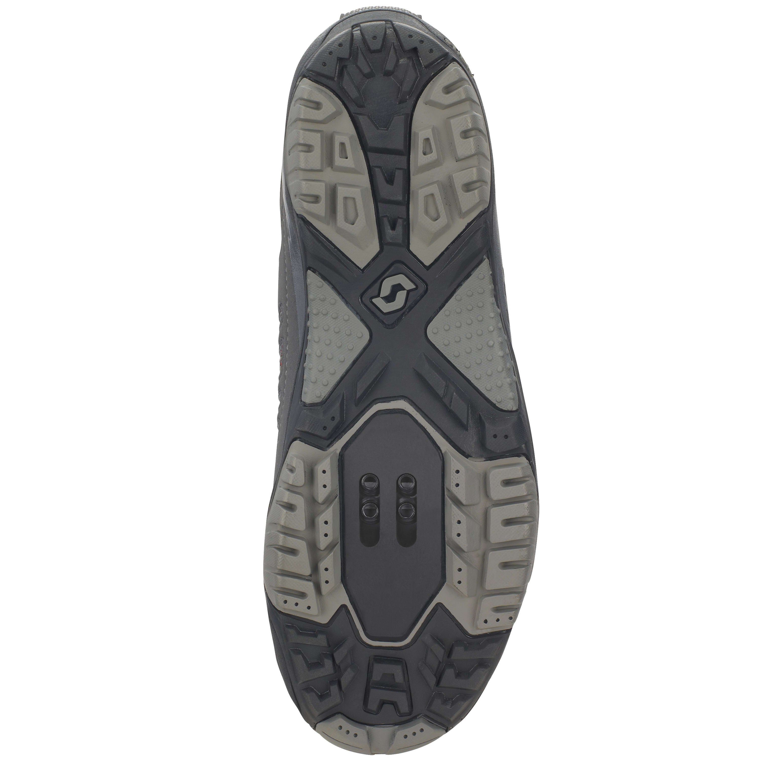 Scott Sport Crus-r Boa Shoes - Anthracite / Red