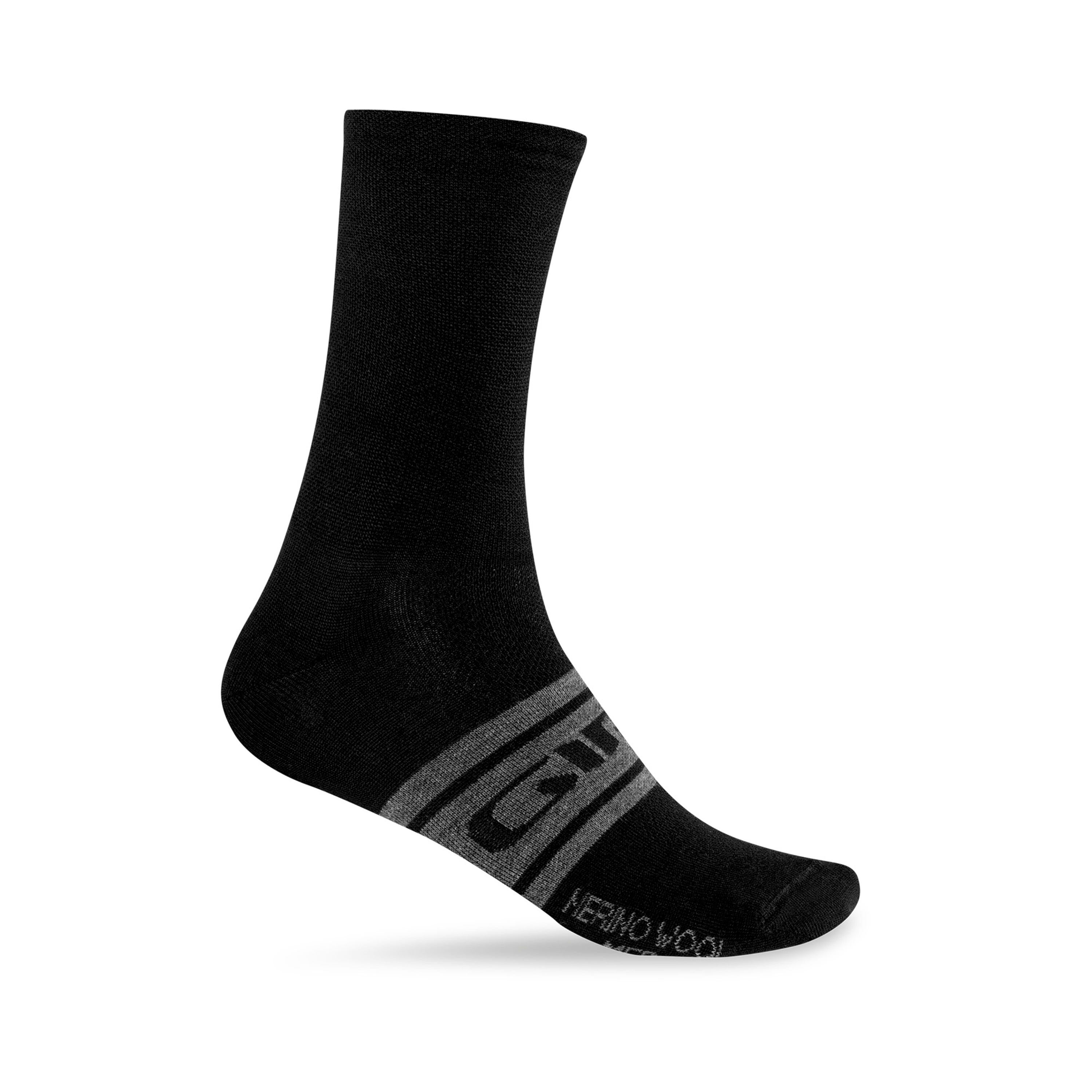 Giro Seasonal Merino Wool Socks - Black