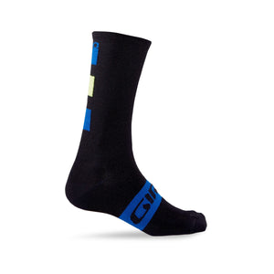 Giro Seasonal Merino Wool Socks - Blue / Black