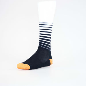 Volta Socks Volta High Stripe Sm/md Blk-wht - Black / White