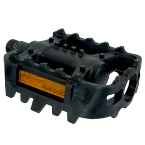 Zero Zro Pedal 1/2 Mtb Resin Clip Compatible Black