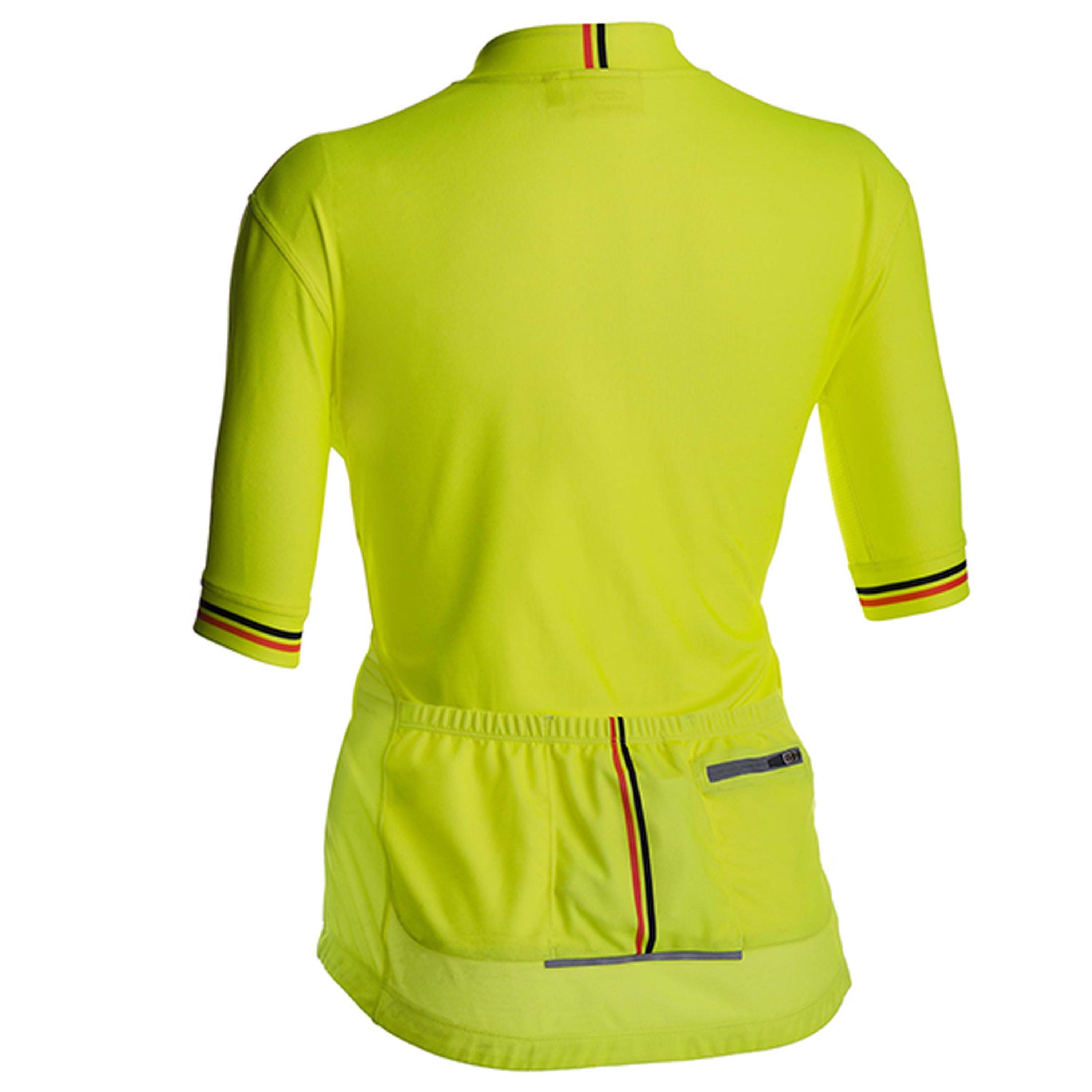 Solo Duo Jersey Ladies - Fluoro Yellow
