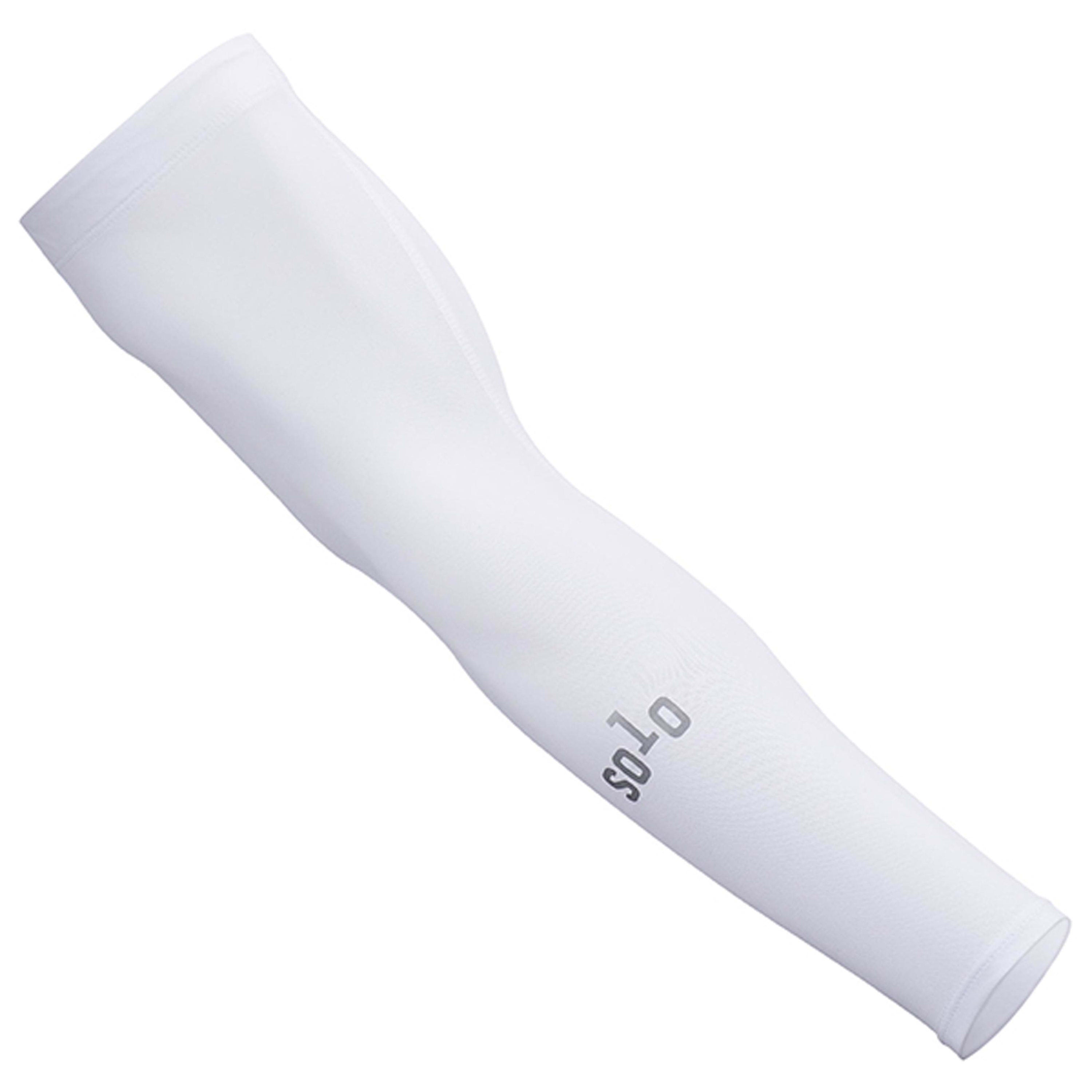 Solo Sun Sleeve Icefil - White