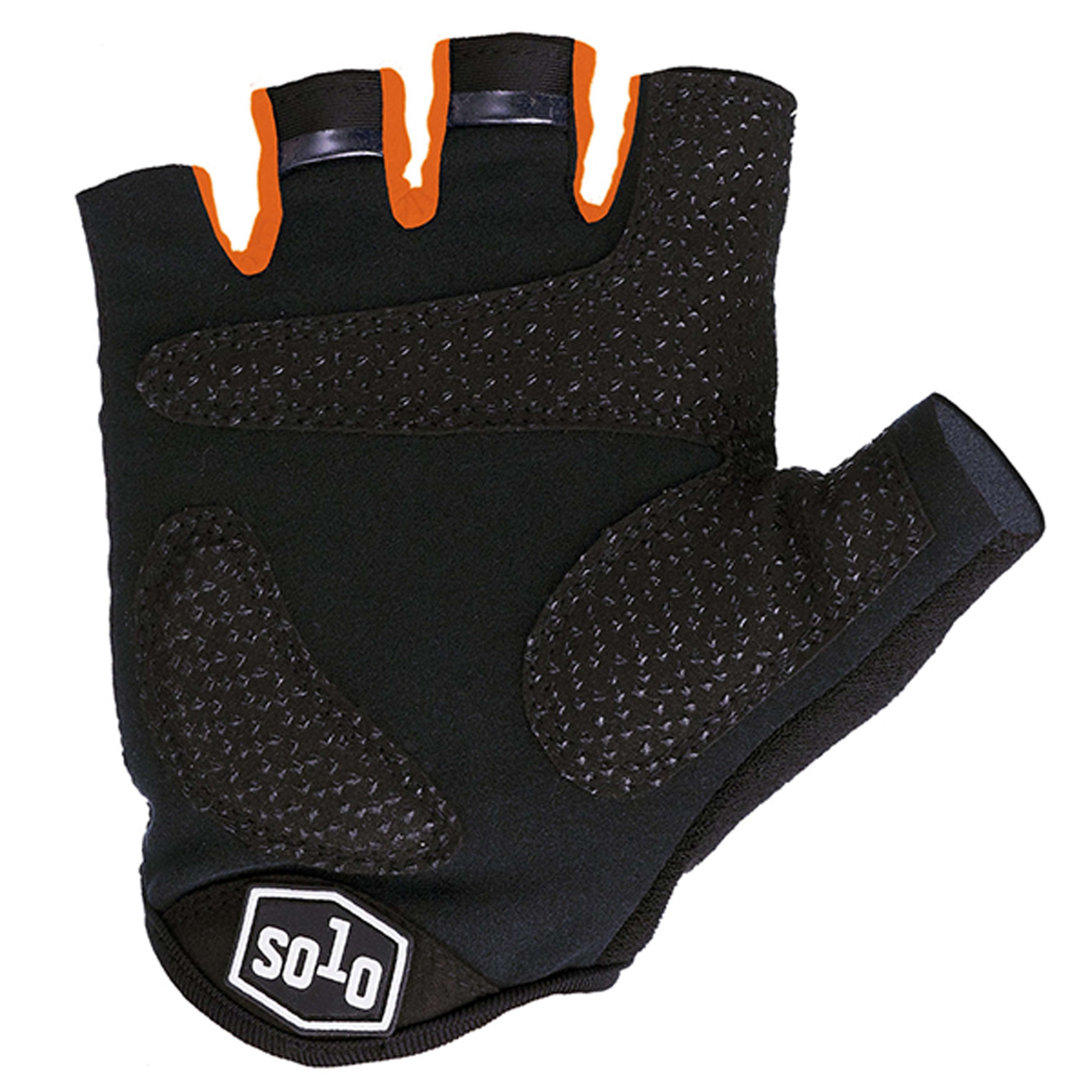 Solo Sport Mitt - Black / Orange