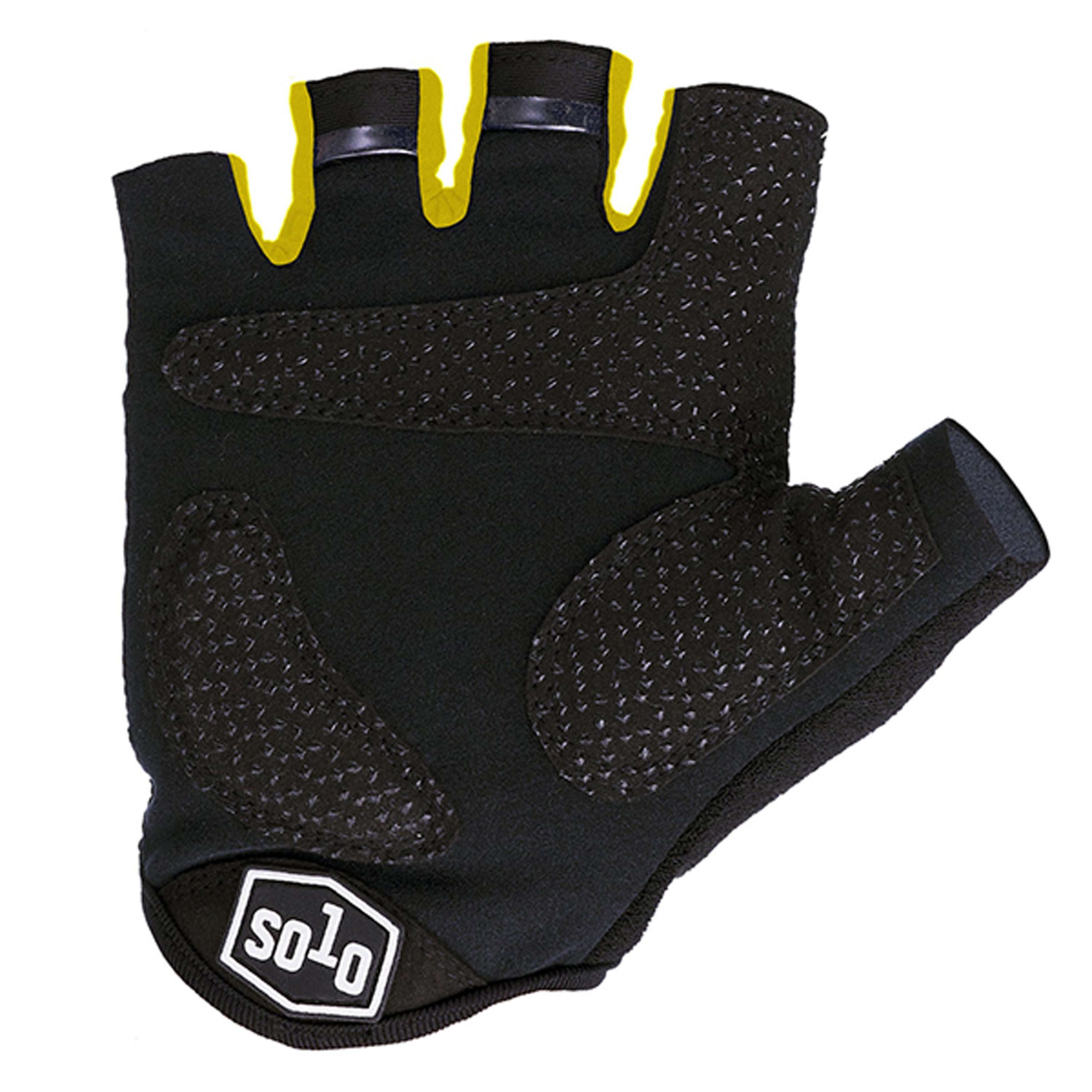 Solo Sport Mitt - Black / Yellow