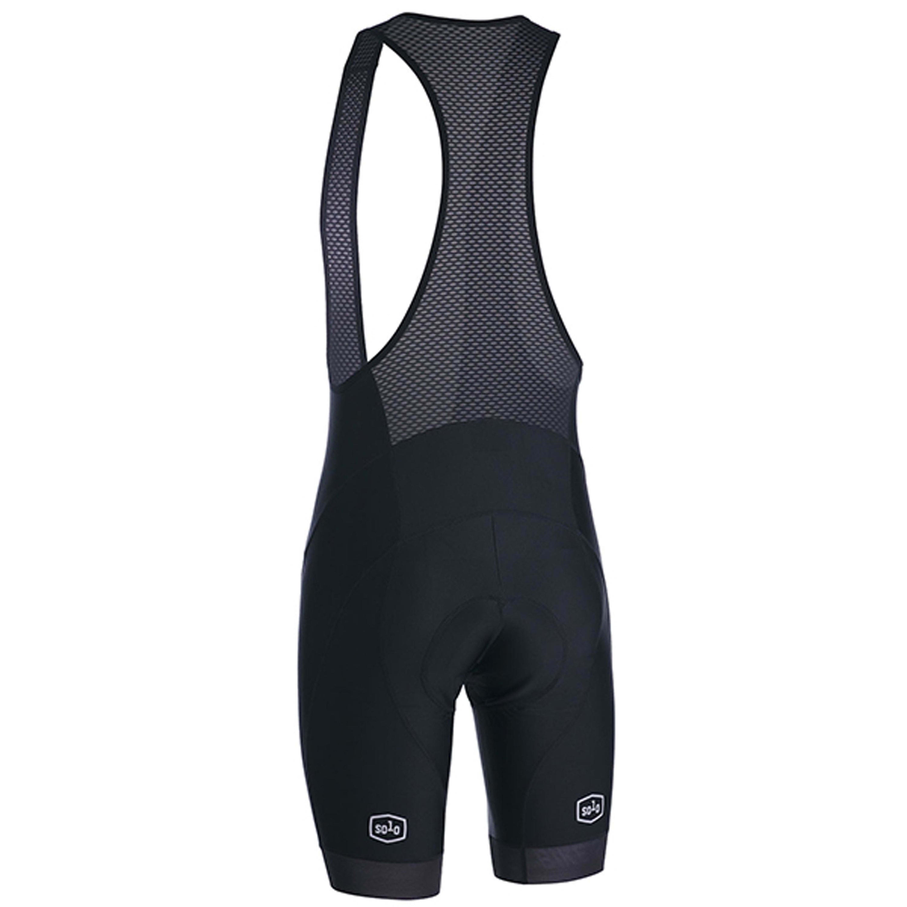 Solo Comp Bib Short Mens - Black