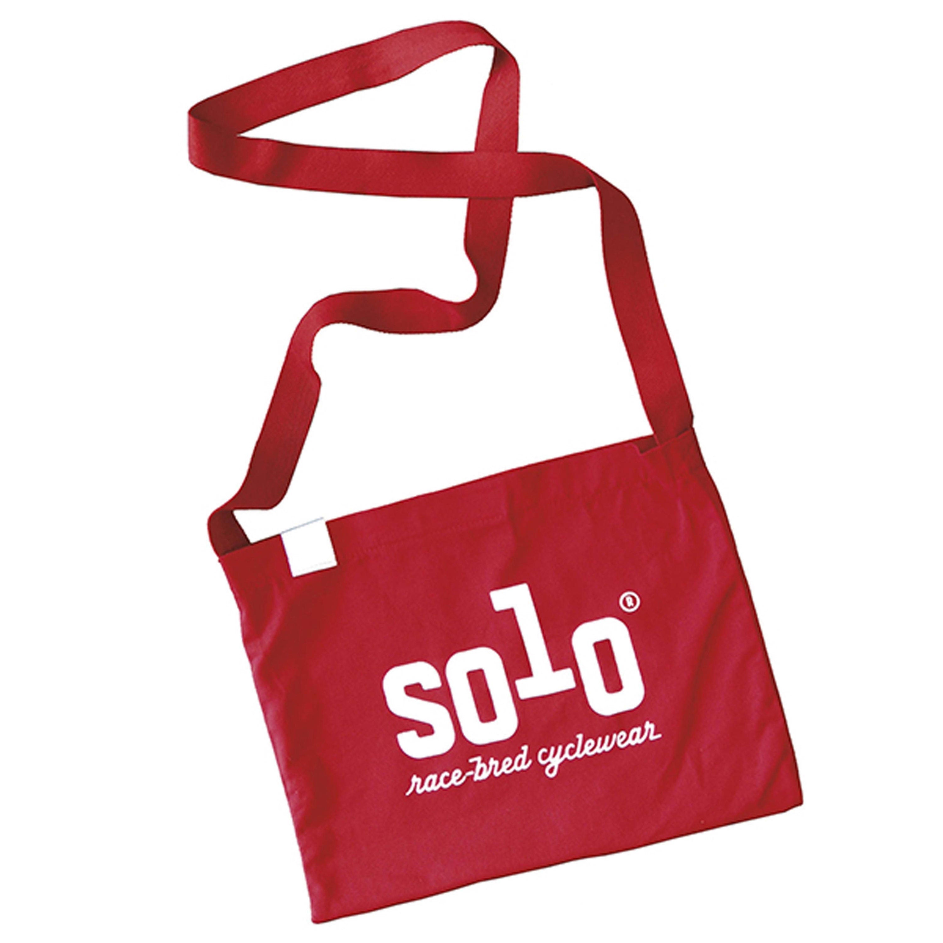 Solo Cotton Musette Bag - Red