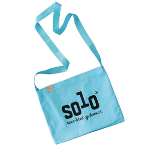 Solo Cotton Musette Bag - Light Blue
