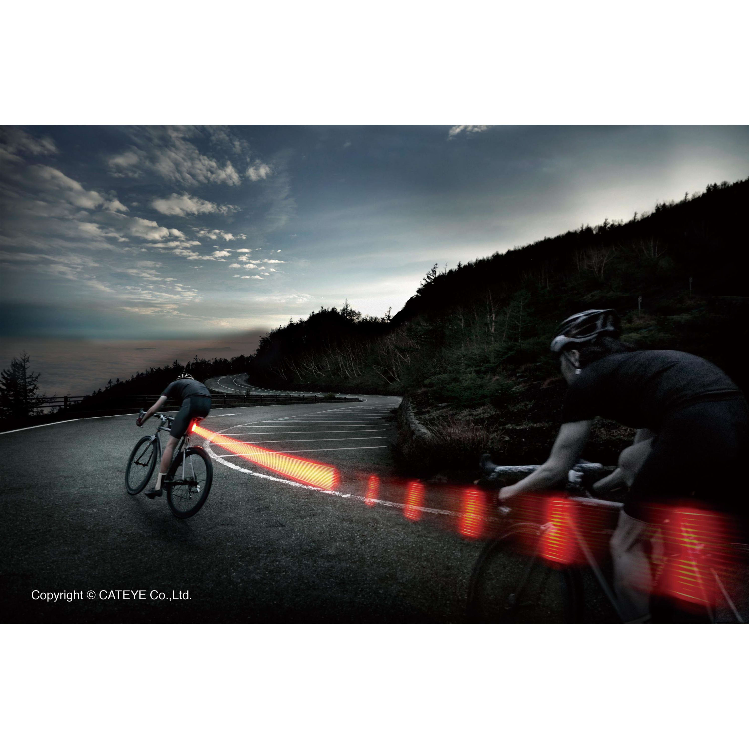 Cateye Rapid X2 Kinetic Rear Light TL-LD710K