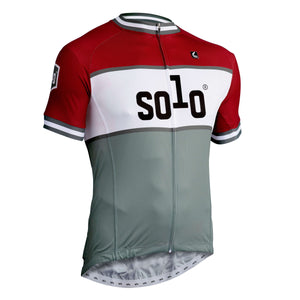 Solo CC Jersey S/sl - Red / Grey