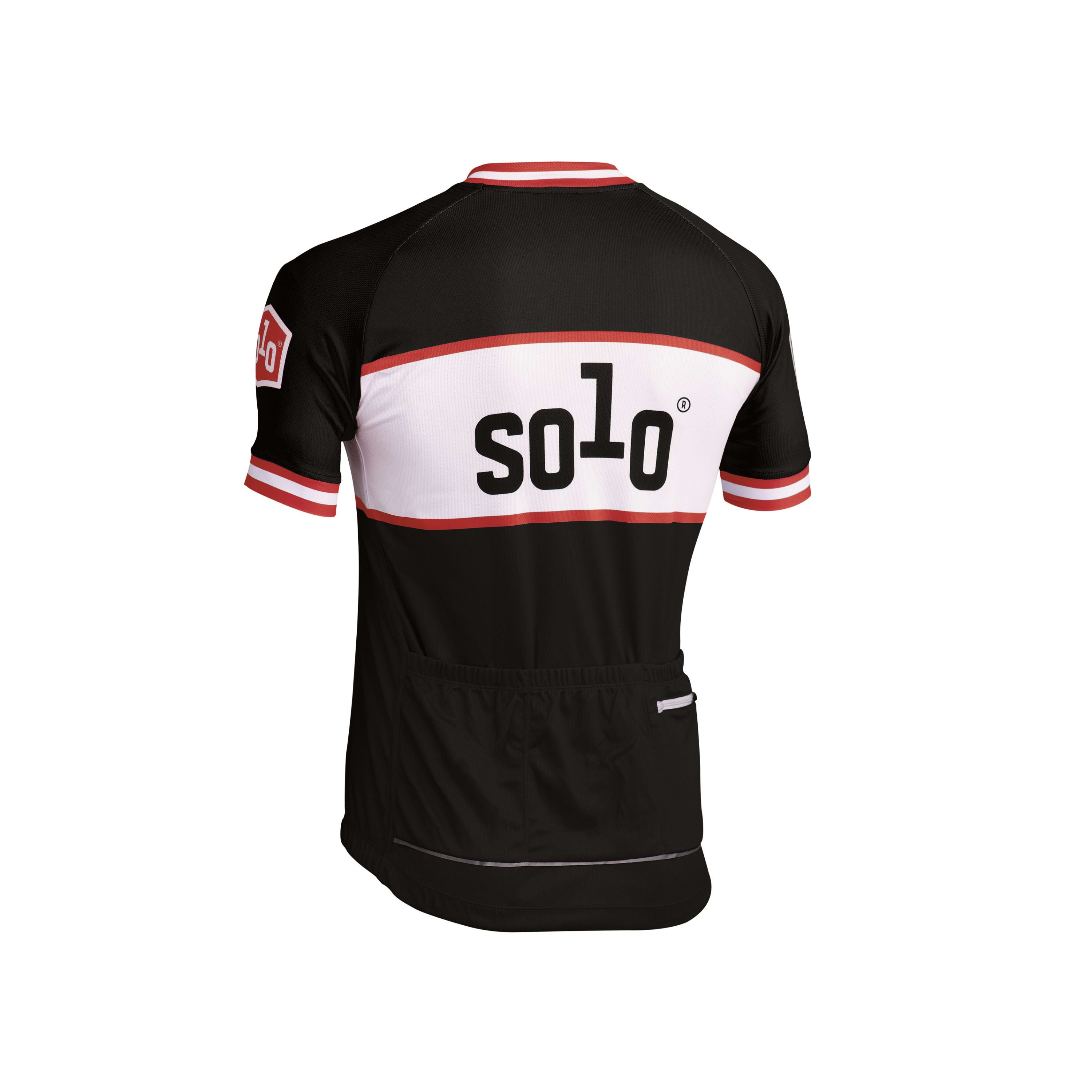 Solo CC Jersey S/sl - Black / Red