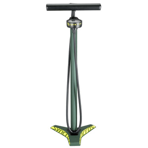 Syncros Vernon 2.0 HV Mtb Floor Pump - Dark Ivy Green