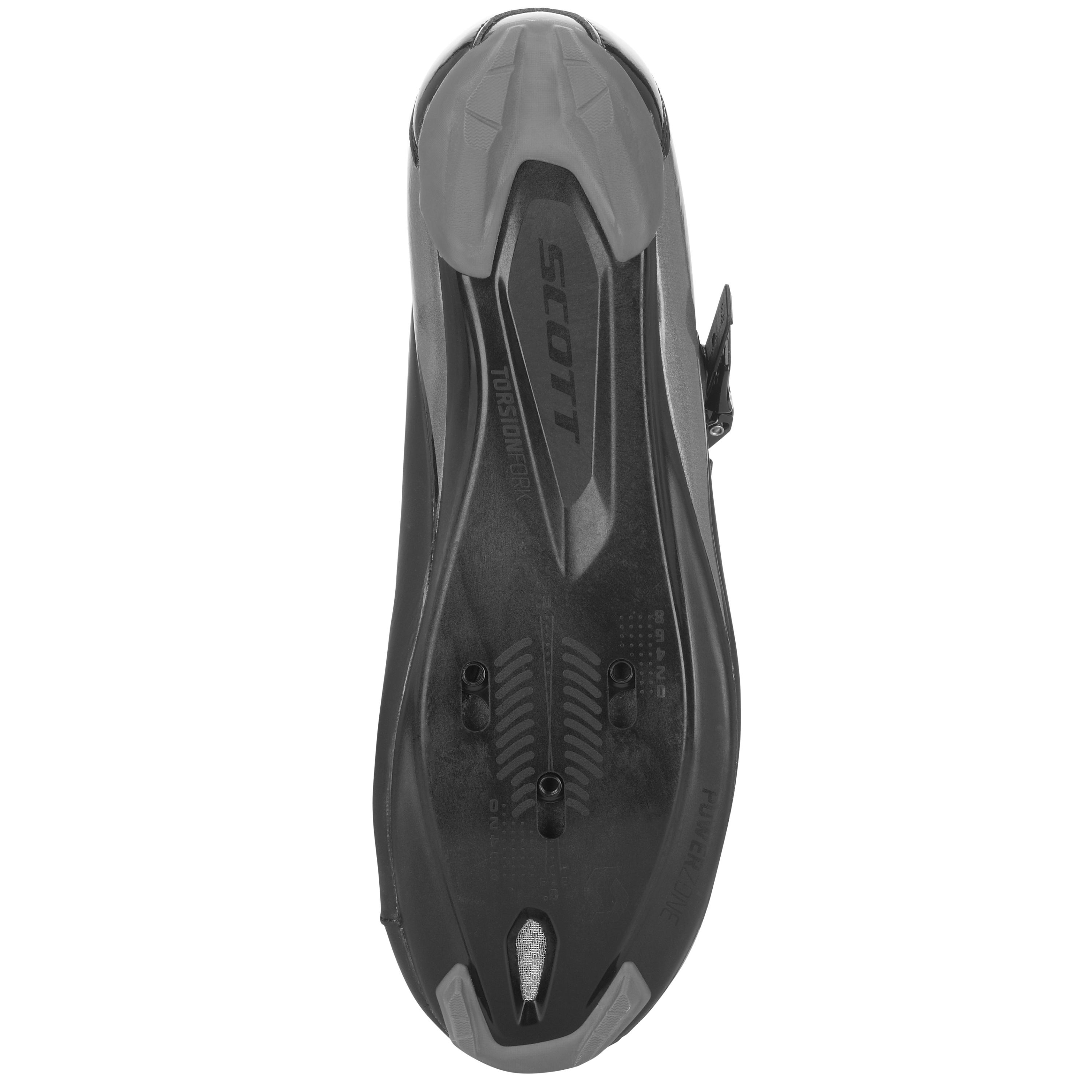 Scott Road Pro Shoes - Matt Black / Gloss Grey