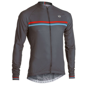 Solo Duo Long Sleeve Jersey - Grey