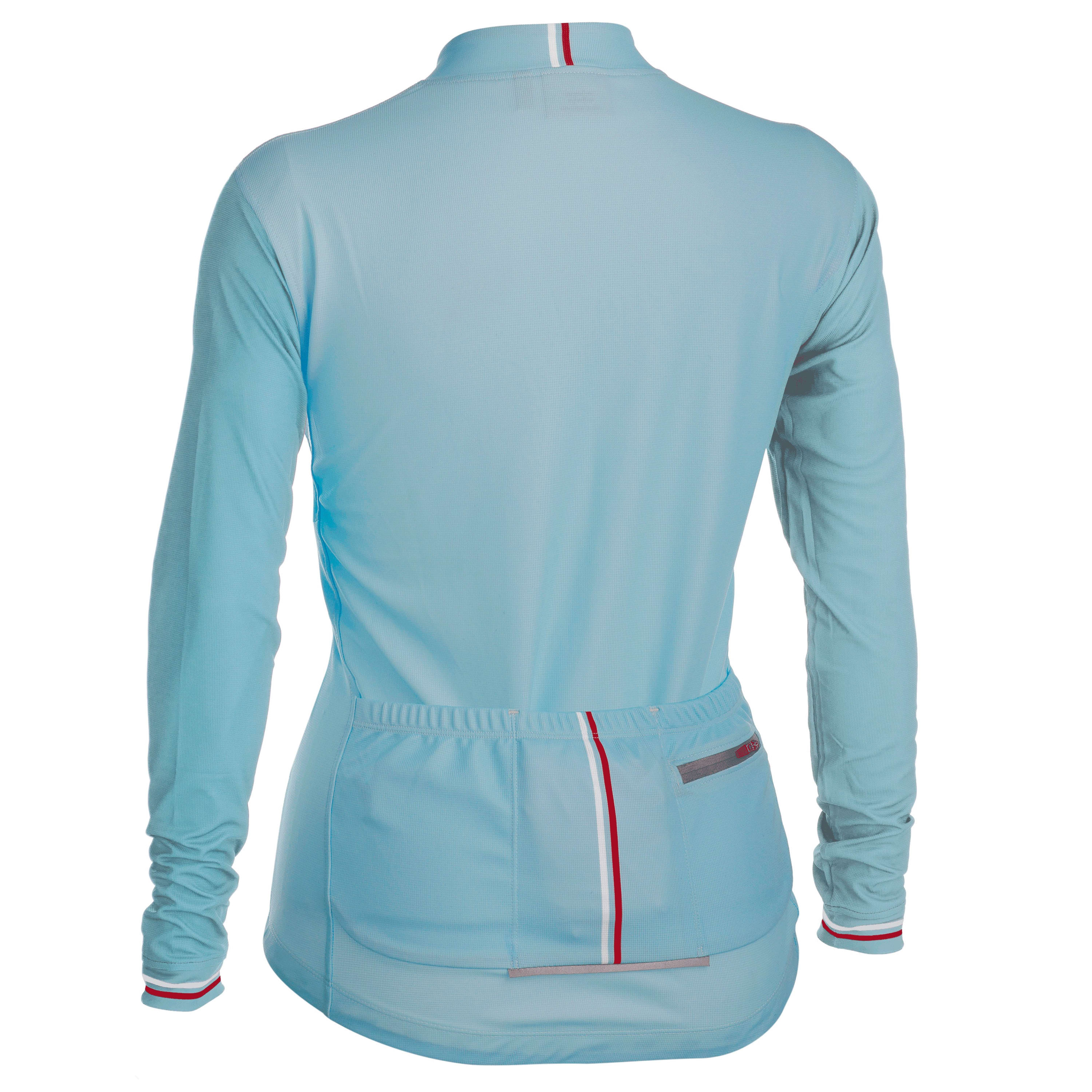 Solo Duo Long Sleeve Jersey Ladies - Light Blue