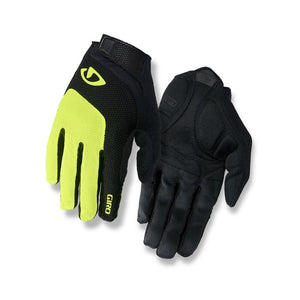 Giro Bravo Gel Long Finger Gloves - Highlight Yellow / Black