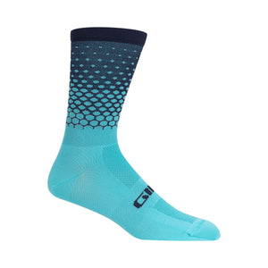 Giro Comp Racer High Rise Socks - Iceberg / Midnight