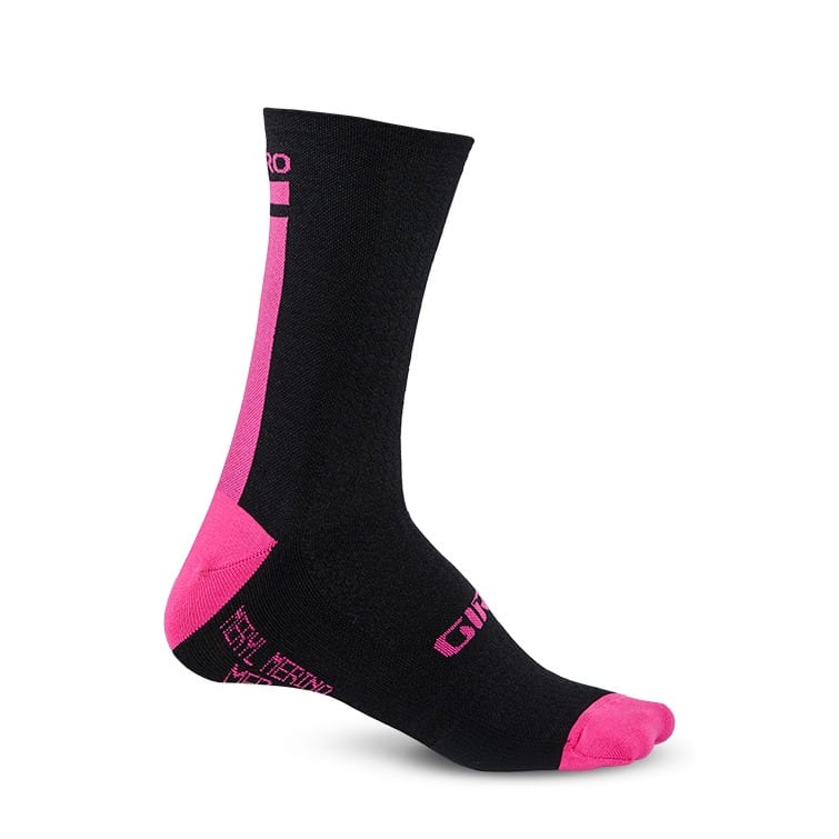 Giro Hrc Plus Merino Socks - Bright Pink