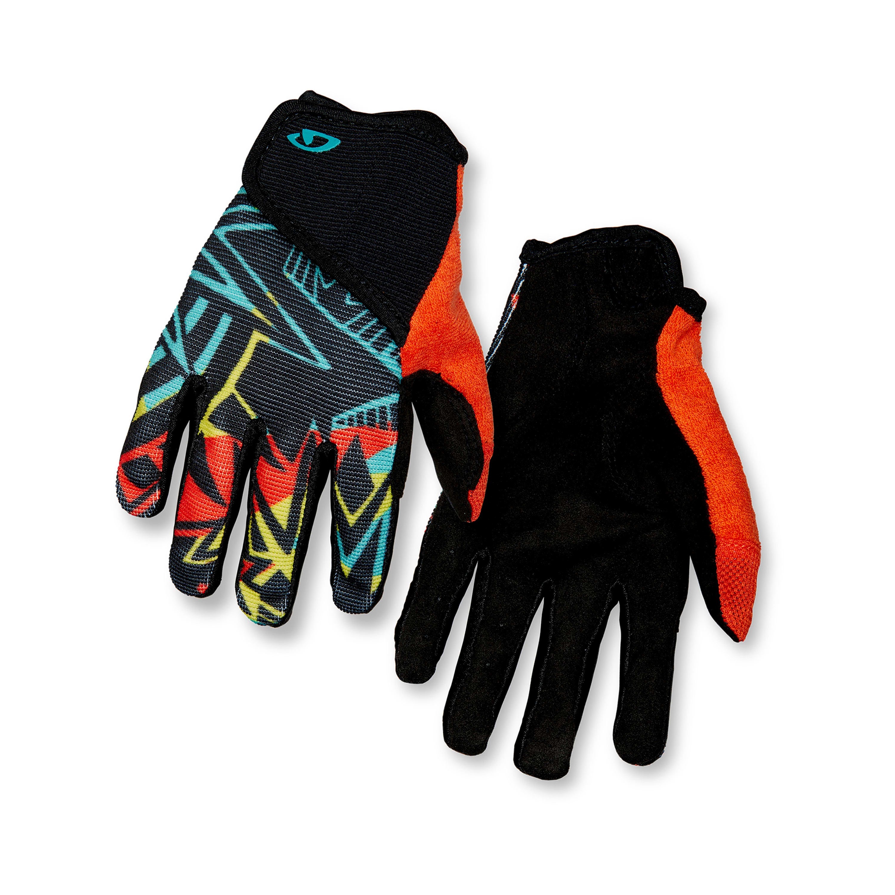 Giro Dnd JR 2 Long Finger Gloves - Black