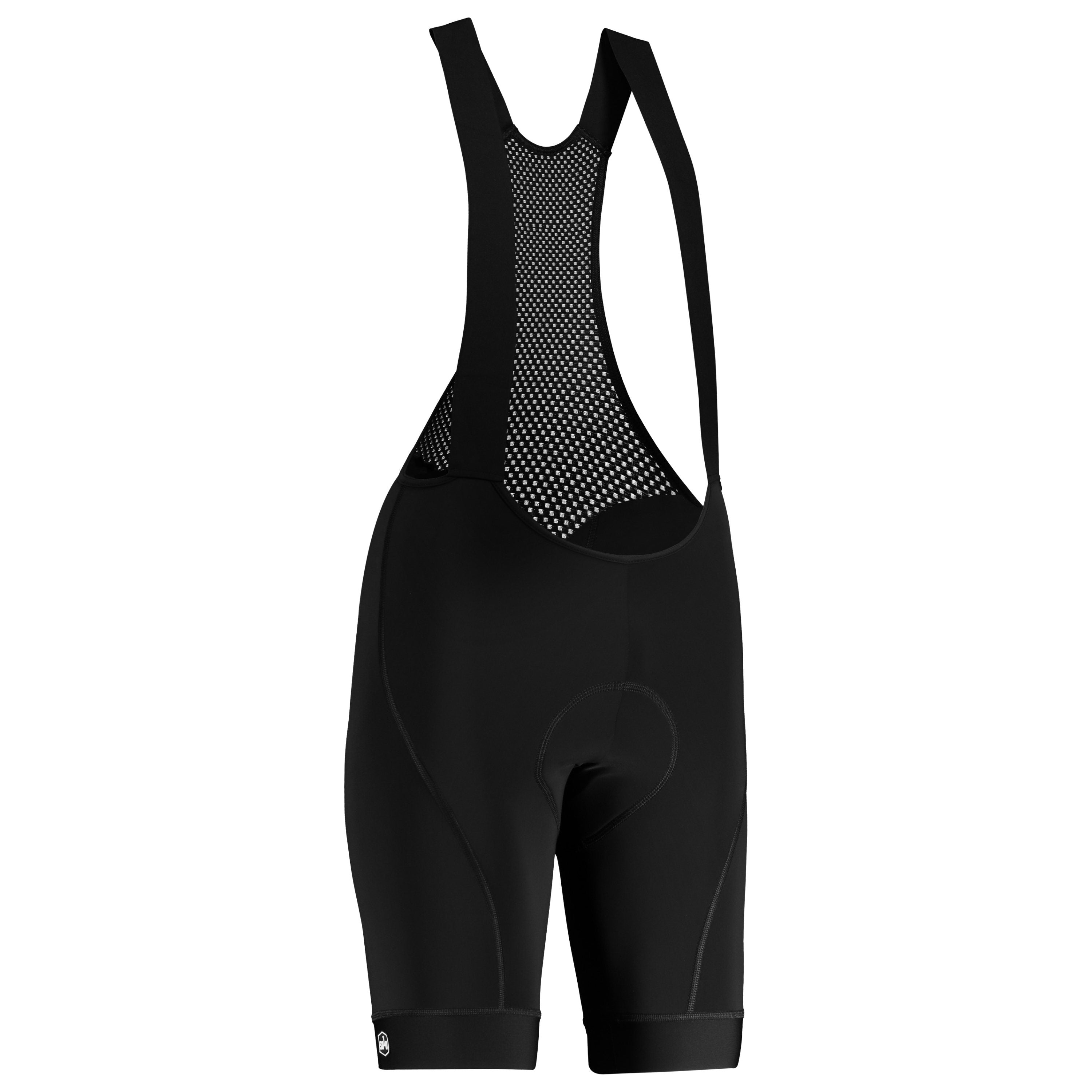 Solo Comp European Bib Shorts - Black
