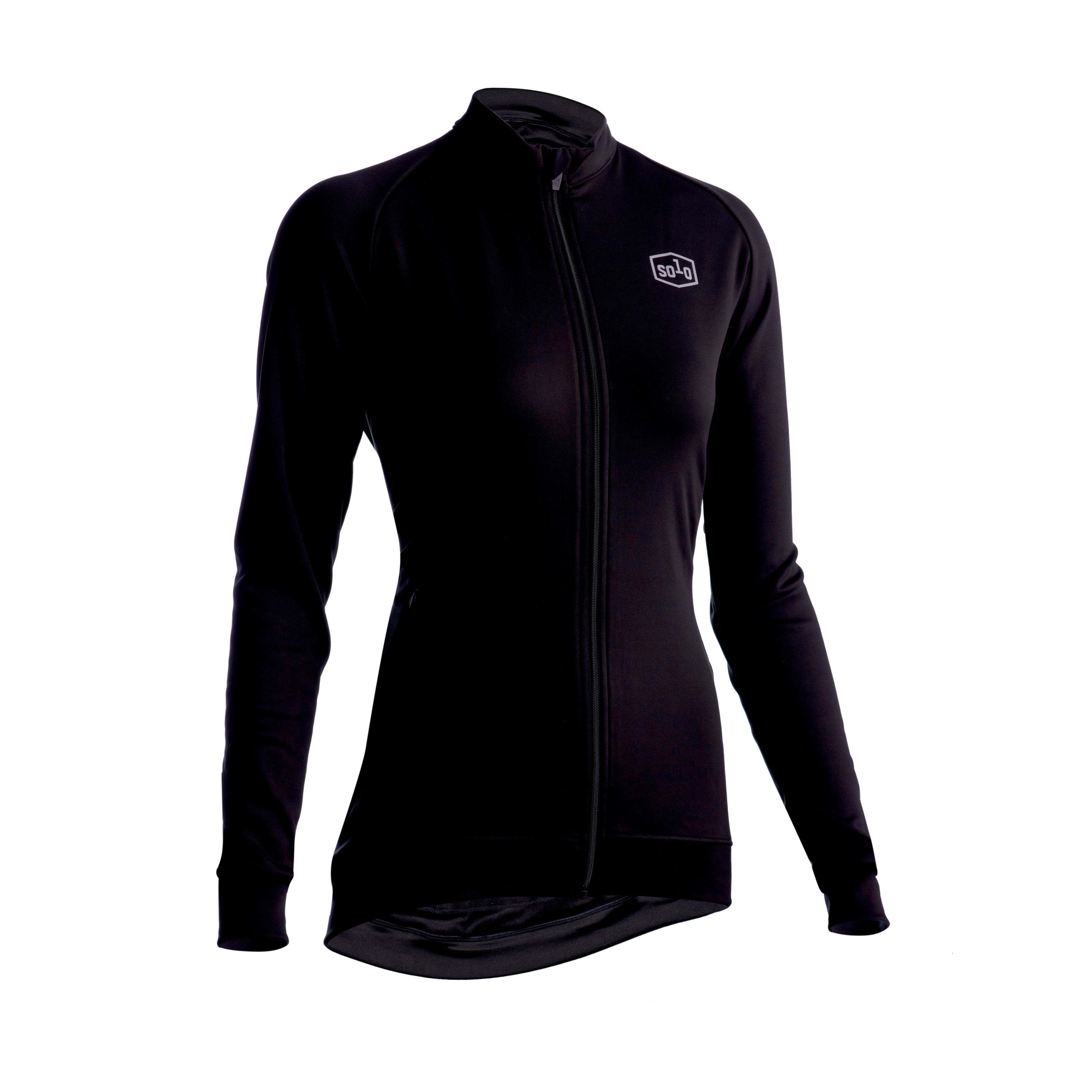 Solo Winter Jersey Womens Longsleeve - Black