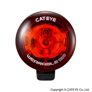 Cateye Wearable Mini Rear Light WA10 - Red