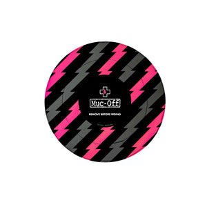 Muc-off Disc Brake Covers Pair - Black / Pink