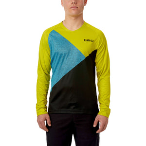 Giro Roust Jersey LS Mtb Mens - Citron Green