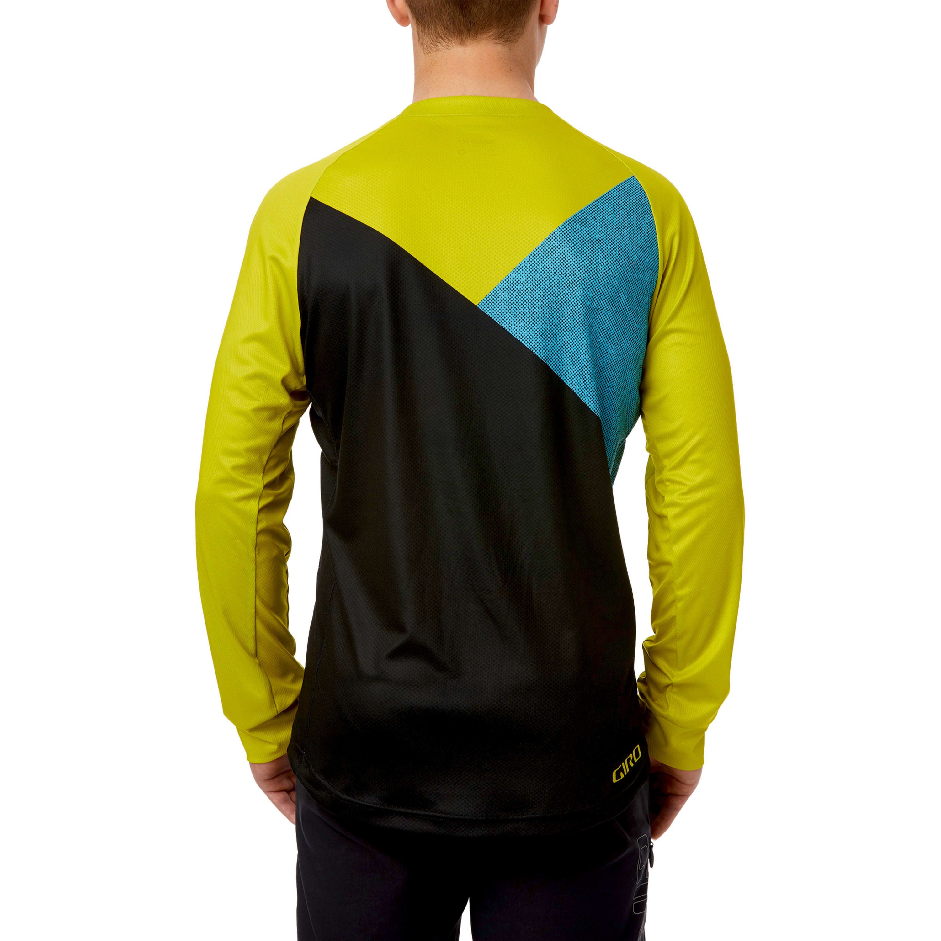 Giro Roust Jersey LS Mtb Mens - Citron Green