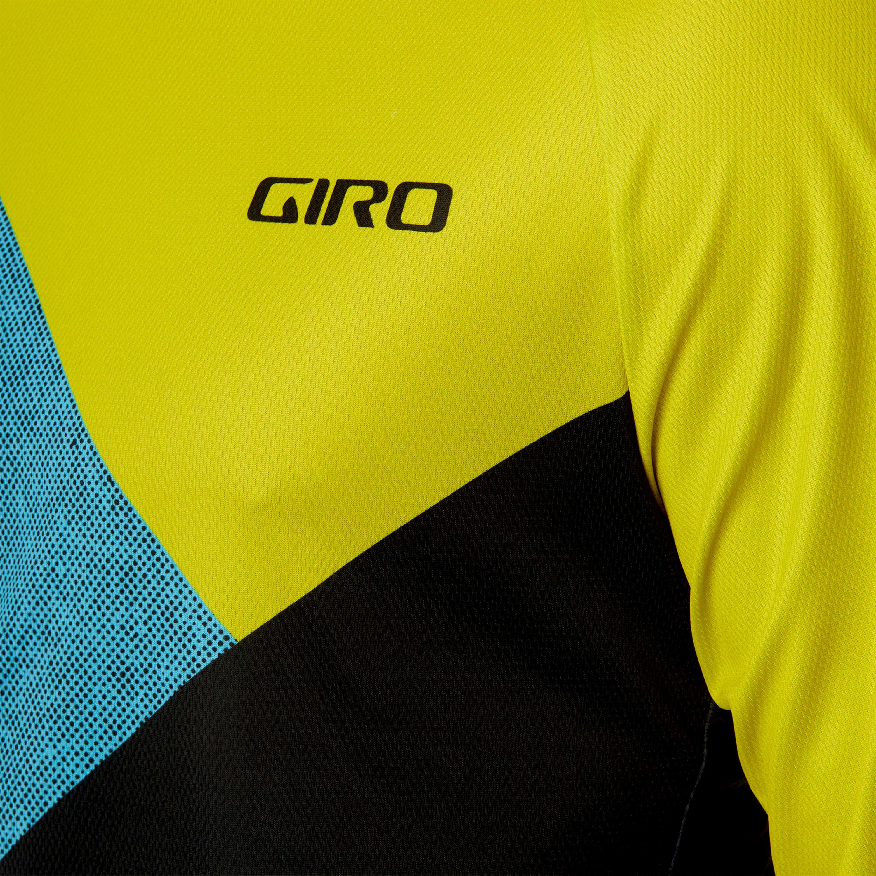 Giro Roust Jersey LS Mtb Mens - Citron Green