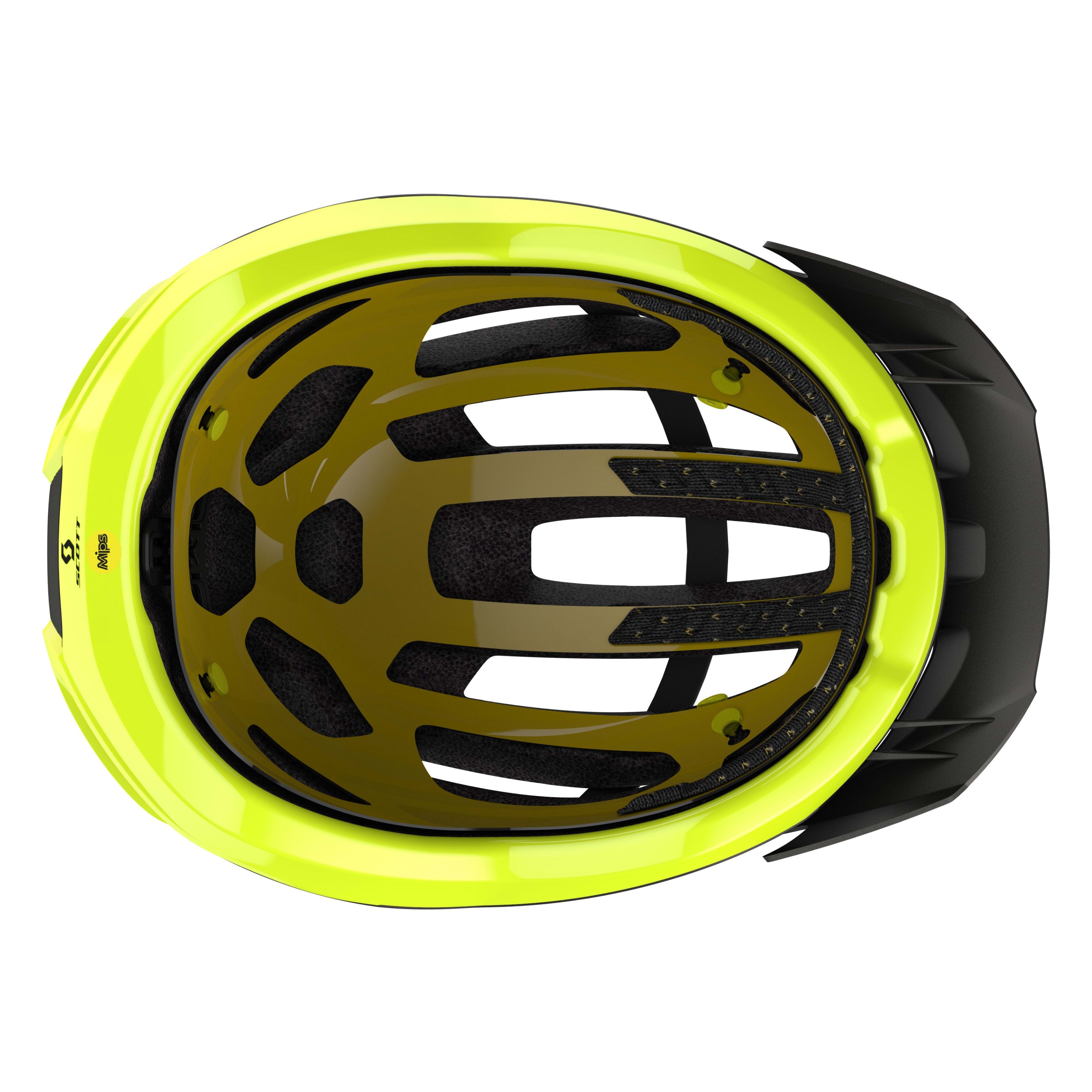 Scott Fuga Plus Helmet - Dark Grey / Radium Yellow