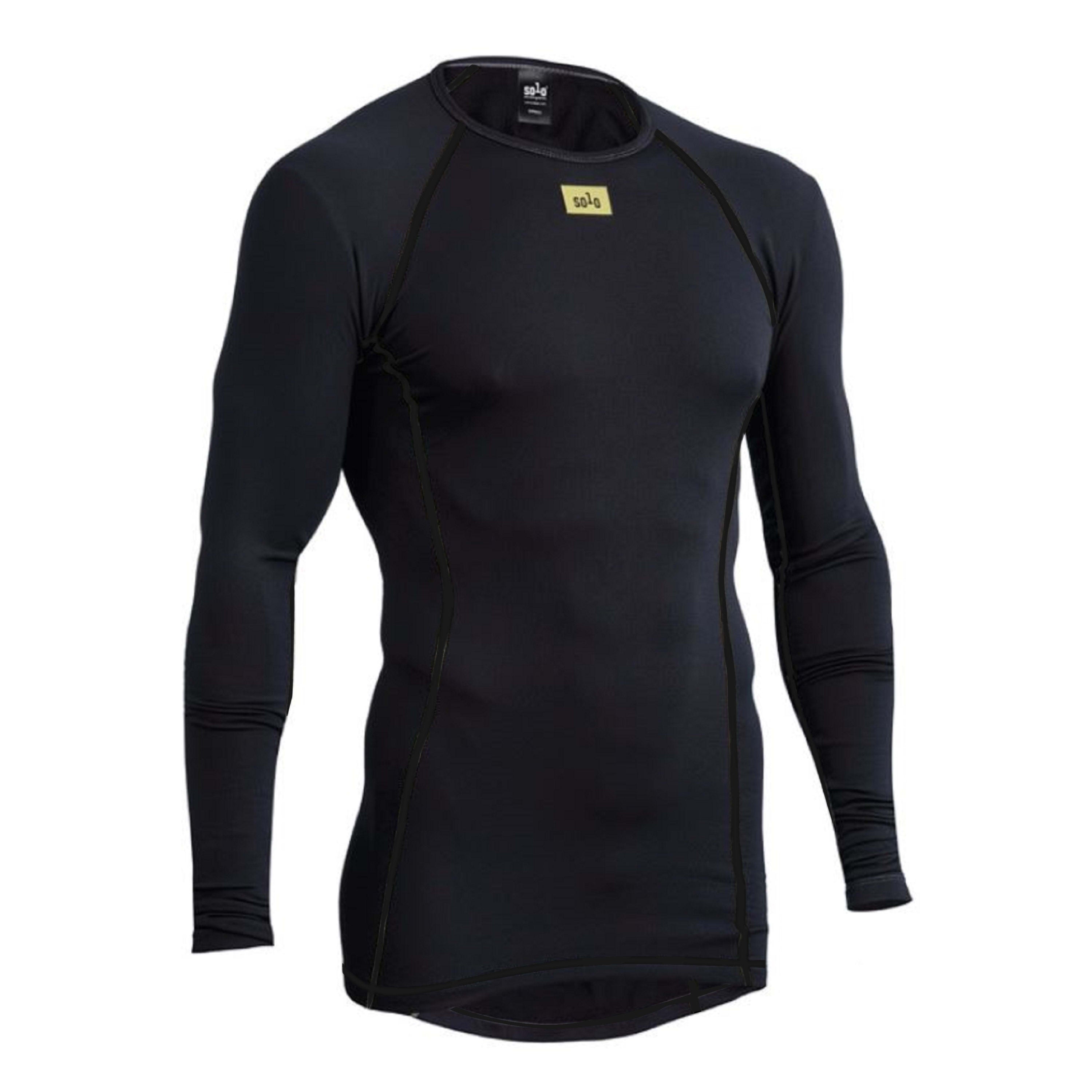 Solo Thermal Baselayer Long Sleeve - Black