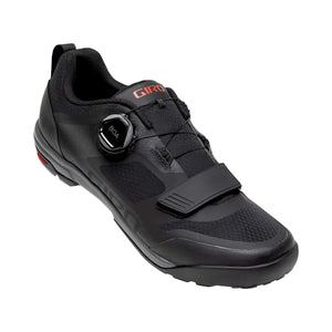 Giro Ventana Boa Mens Shoes - Black / Dark Shadow