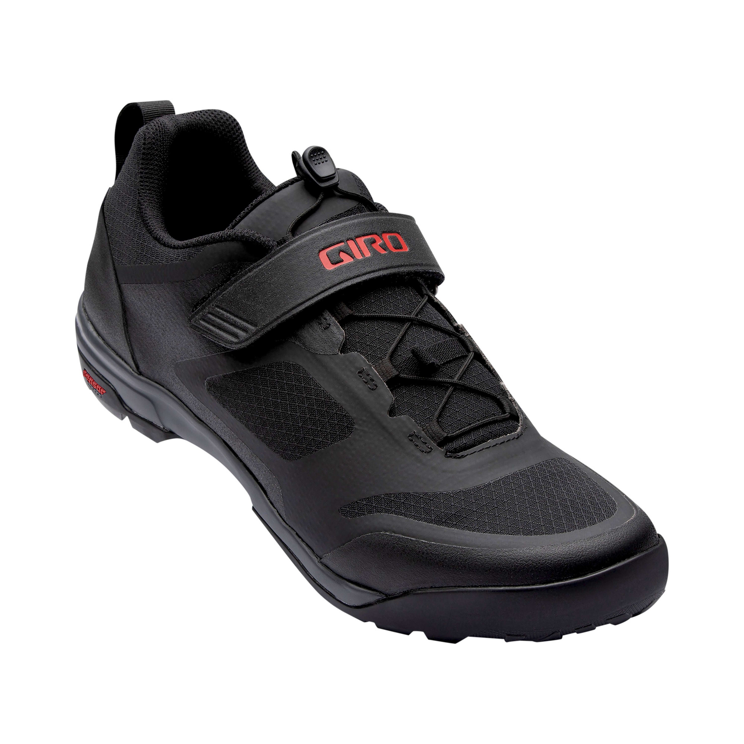 Giro Ventana Fastlace Mens Mtb Shoes - Black / Dark Shadow