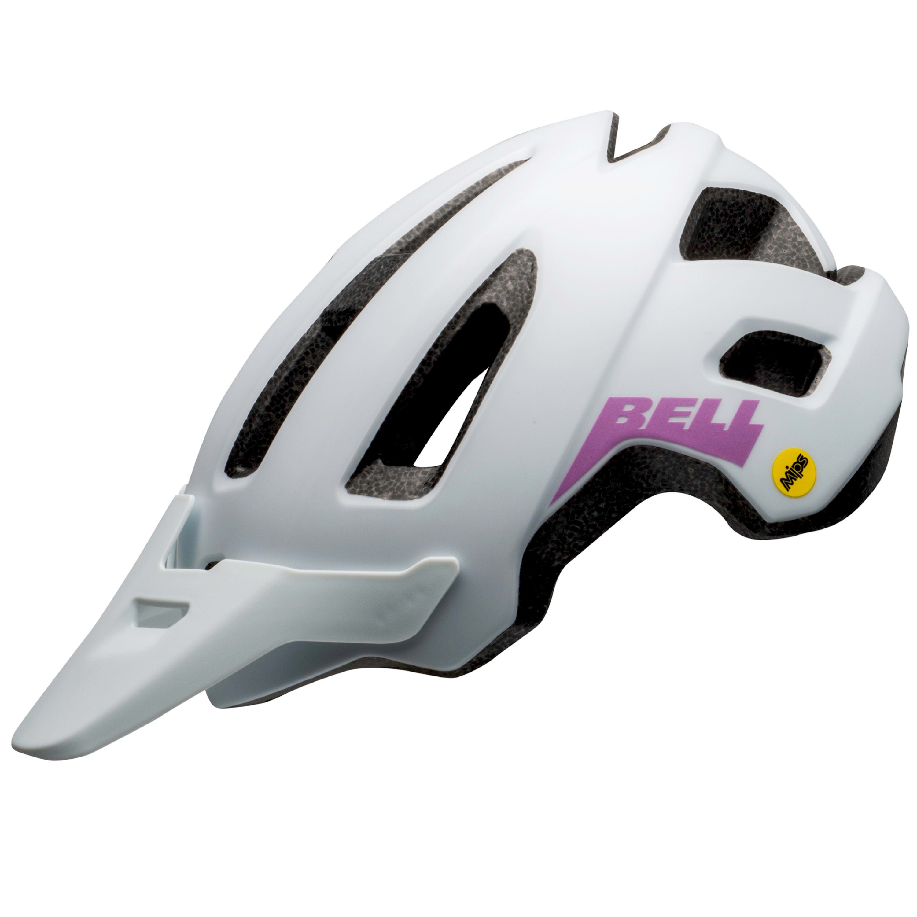 Bell Nomad Mips Womens Helmet - Matte White / Purple