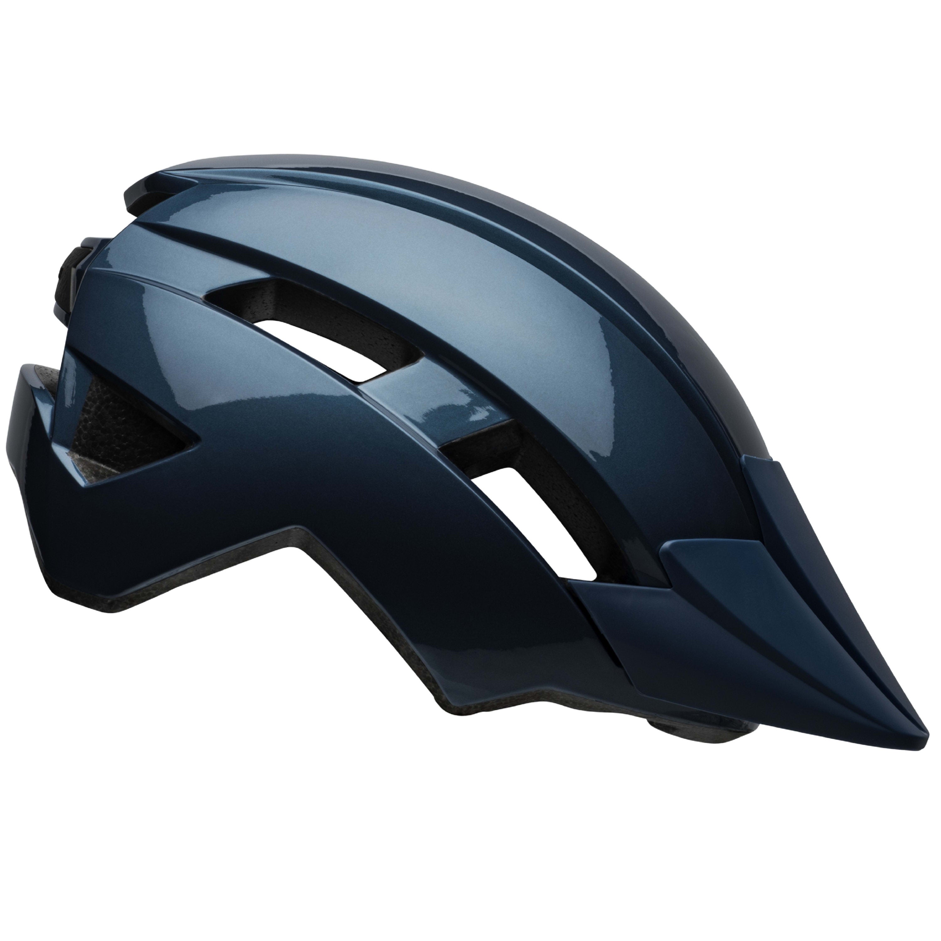 Bell Sidetrack II Helmet - Blue / Hi-vis Yellow