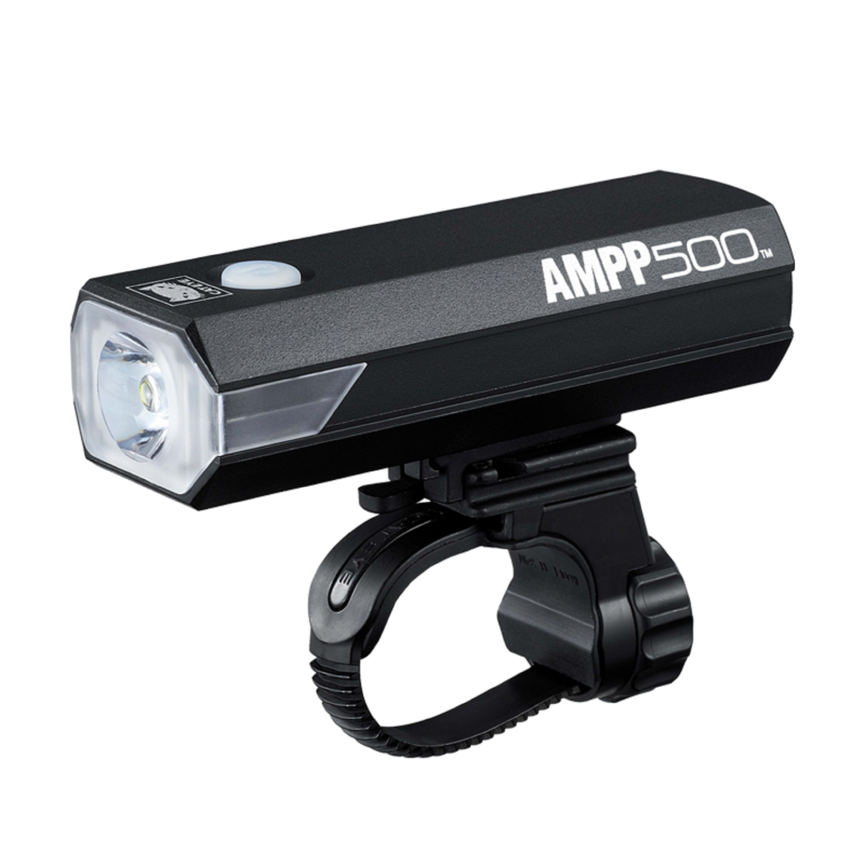 Cateye Ampp 500 EL085RC Front Light - Black
