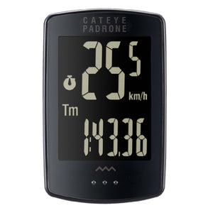 Cateye Padrone Stealth PA100W Cycle Computer - Black